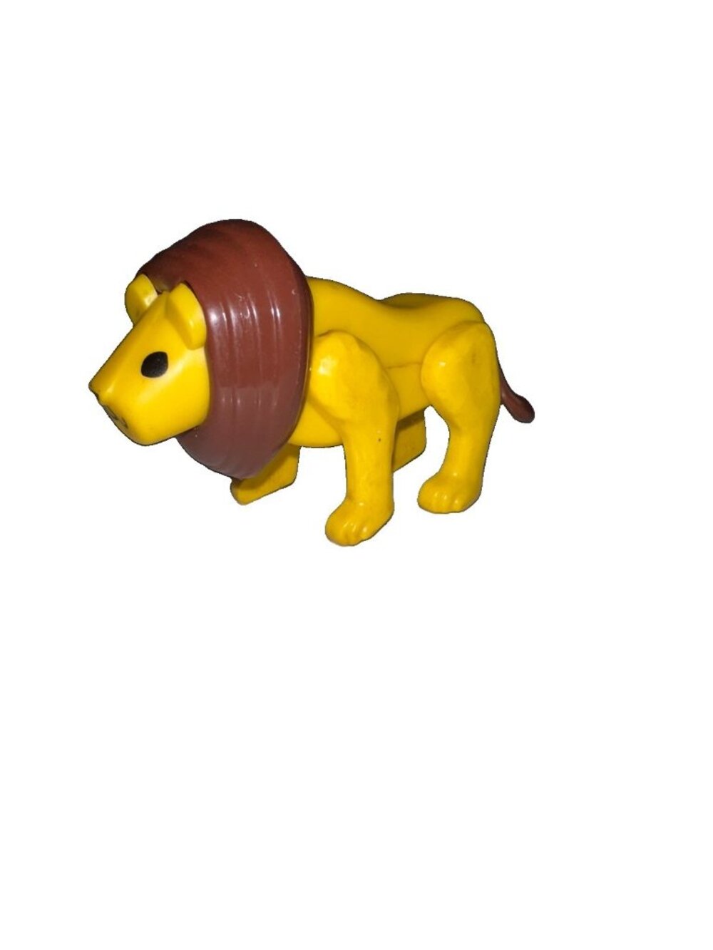 Vintage Fisher Price Little People Yellow Circus Lion Replacement Figure